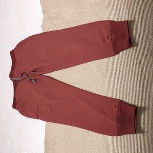 Figs Small Dark Cherry Zamora joggers